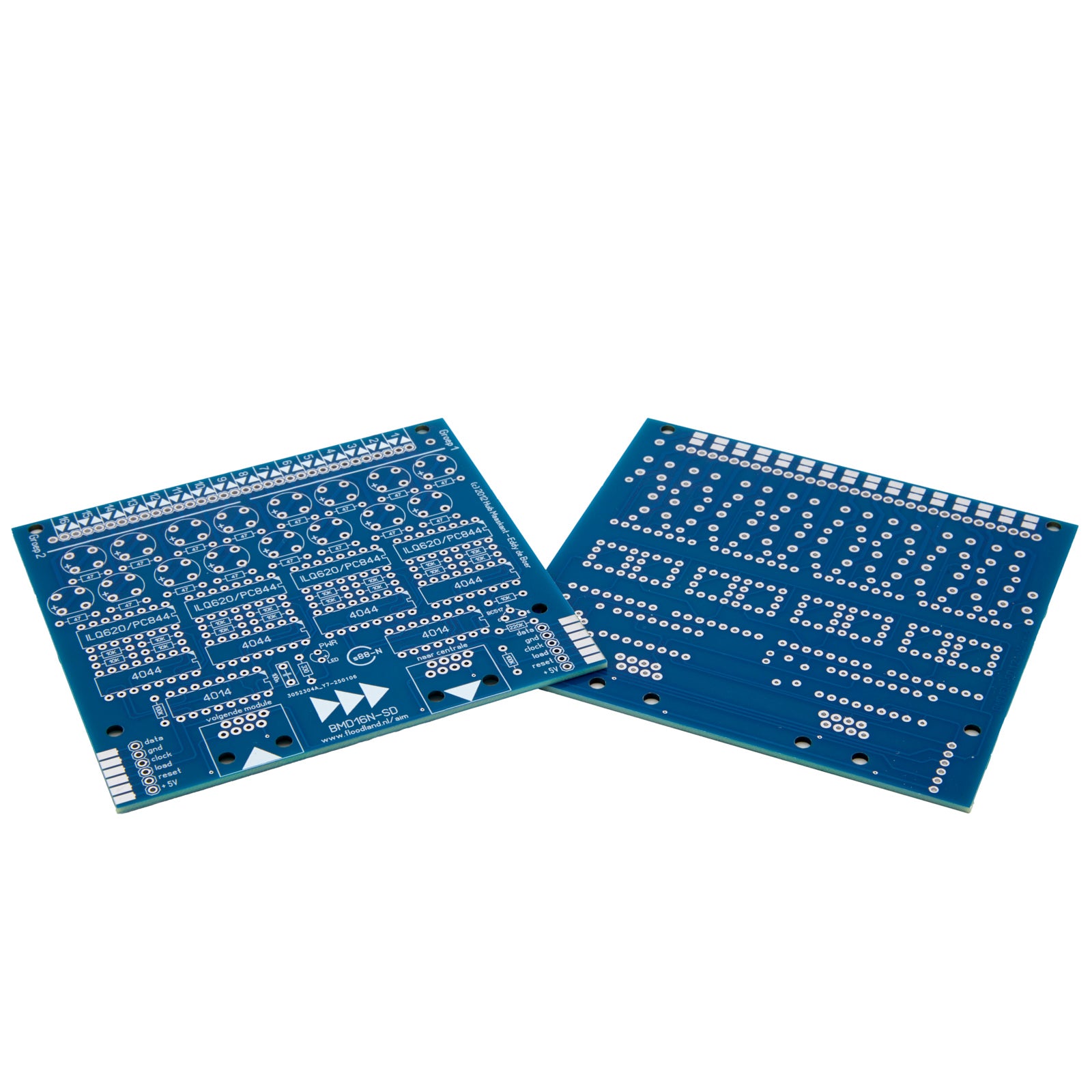BMD16N-SD | s88-N decoder with current detection (PCB for DIY