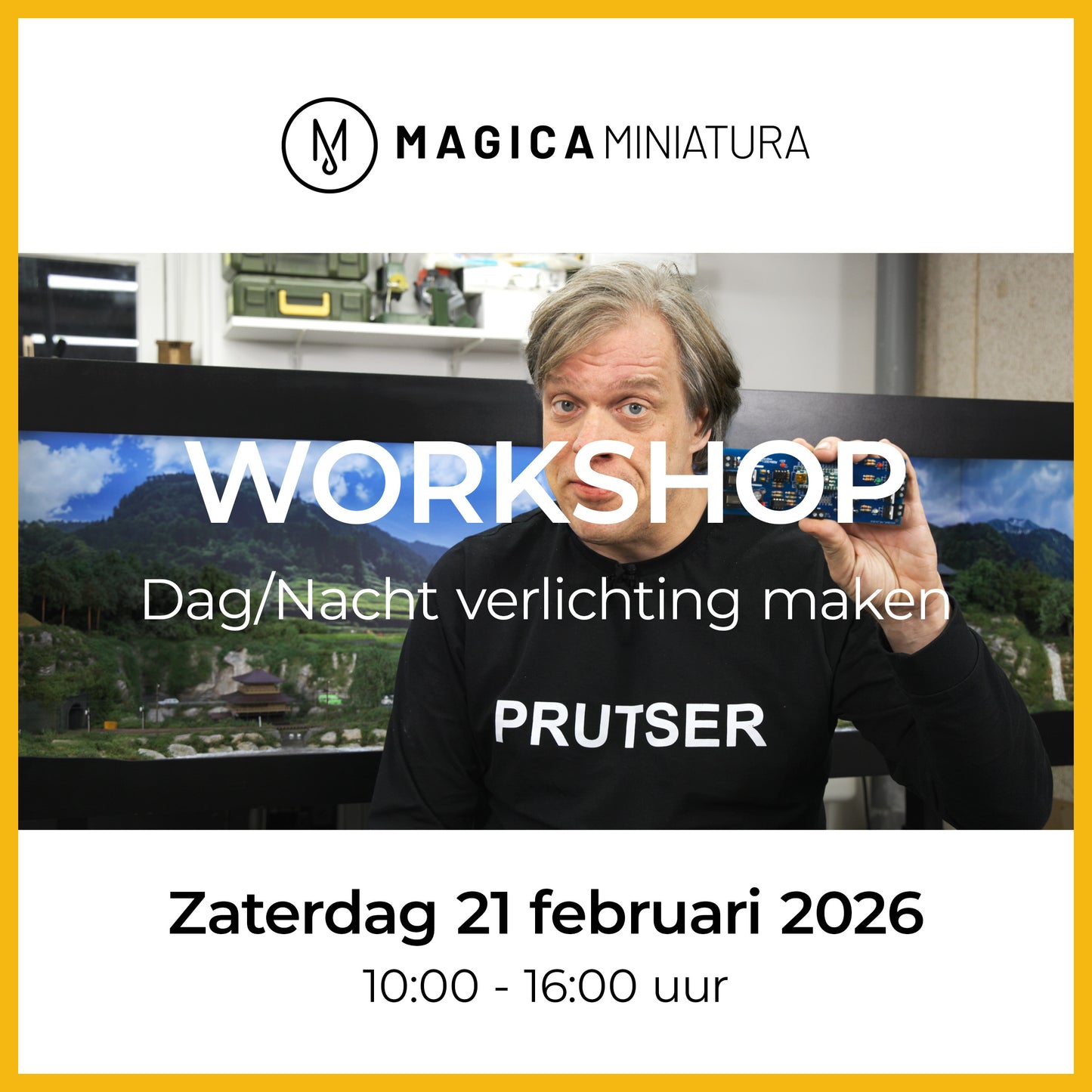 Workshop dag/nacht verlichting