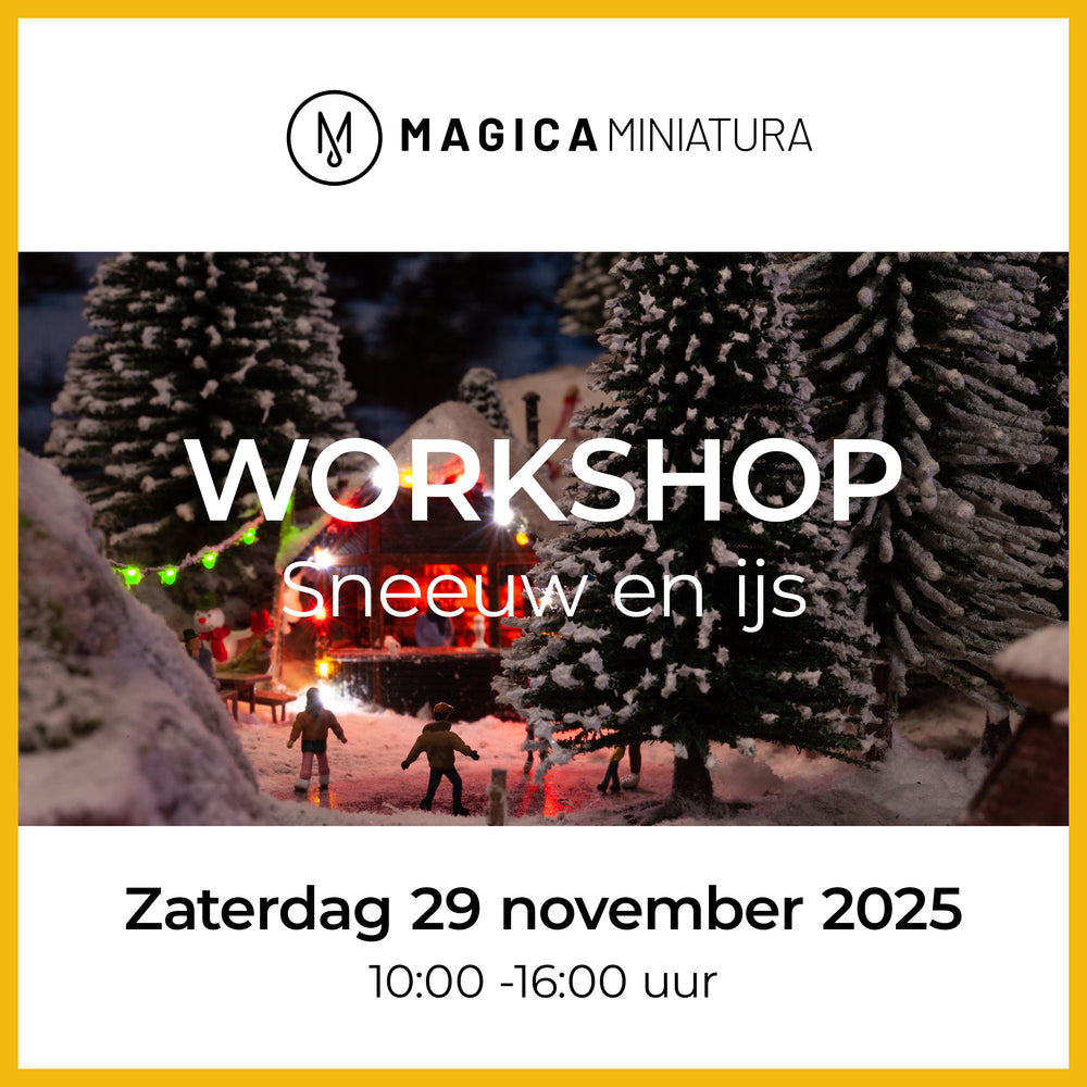 Workshop sneeuw en ijs (kerstdiorama)