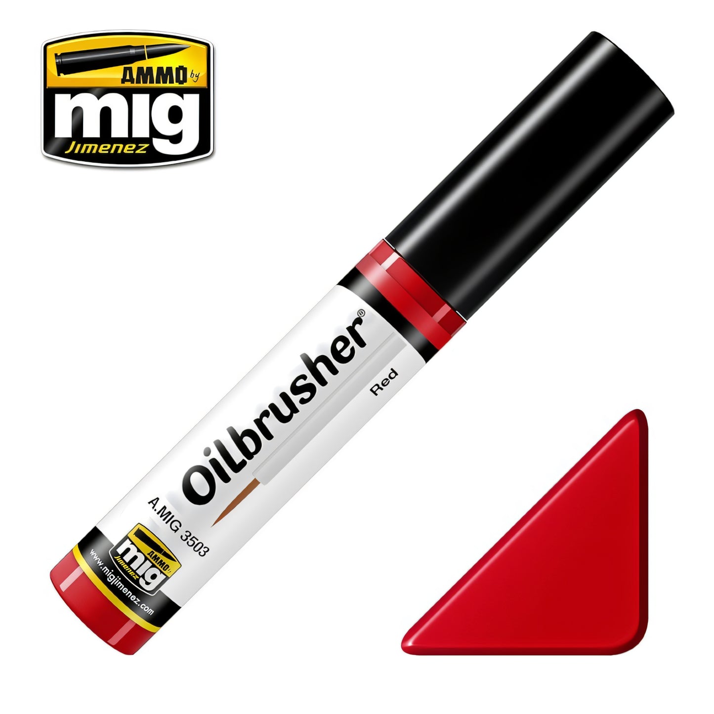 Oilbrusher rood