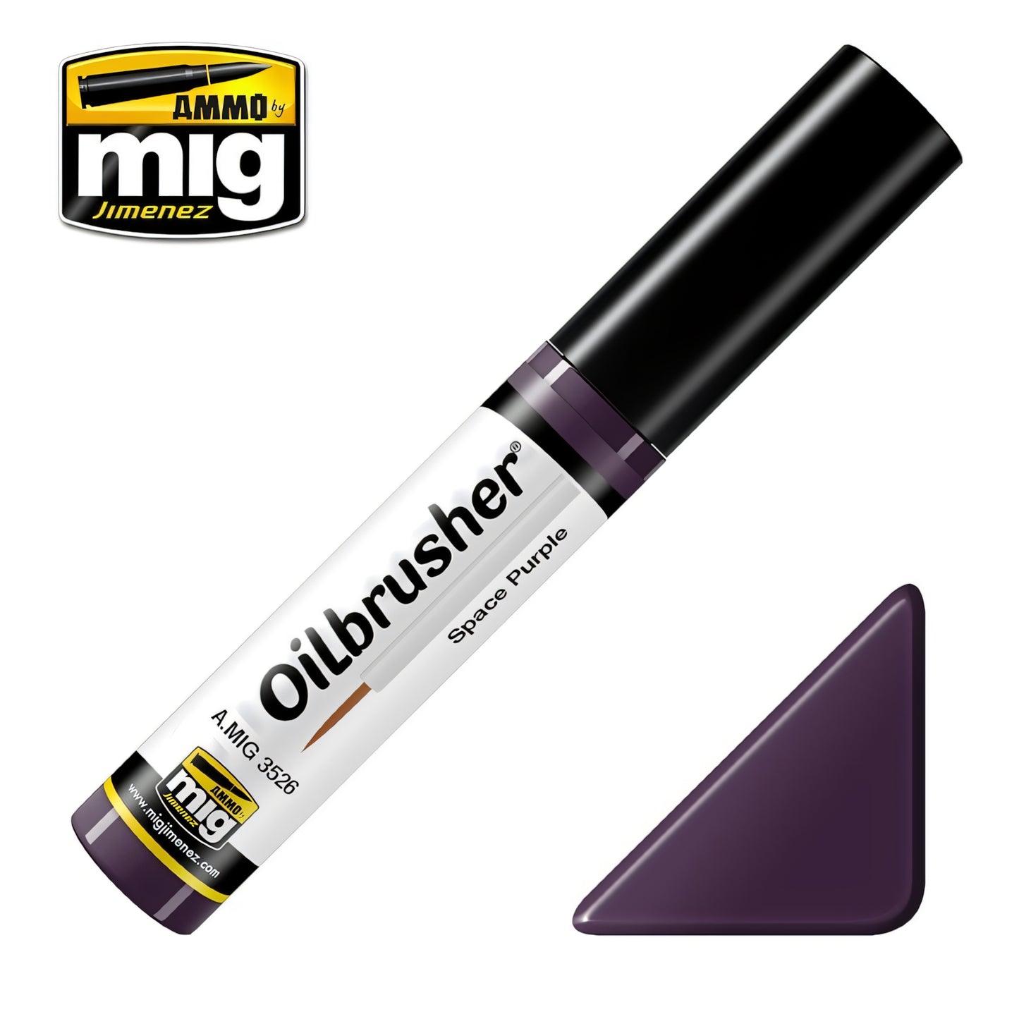 Oilbrusher space purple
