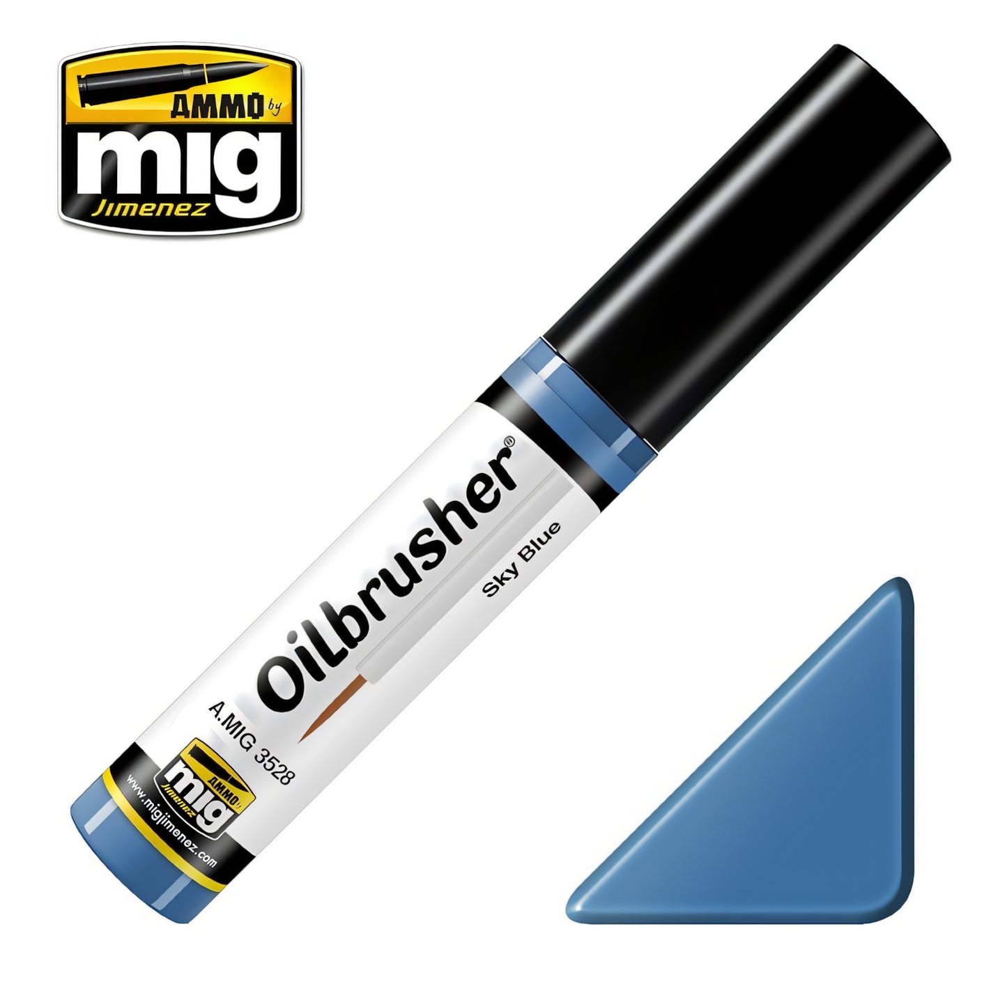 Oilbrusher sky blue