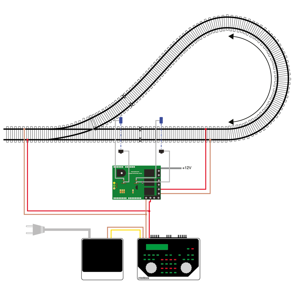Automated Train Reverse Loop Using Arduino Reverse loop module with Arduino (PCB for DIY) – Magica Miniatura