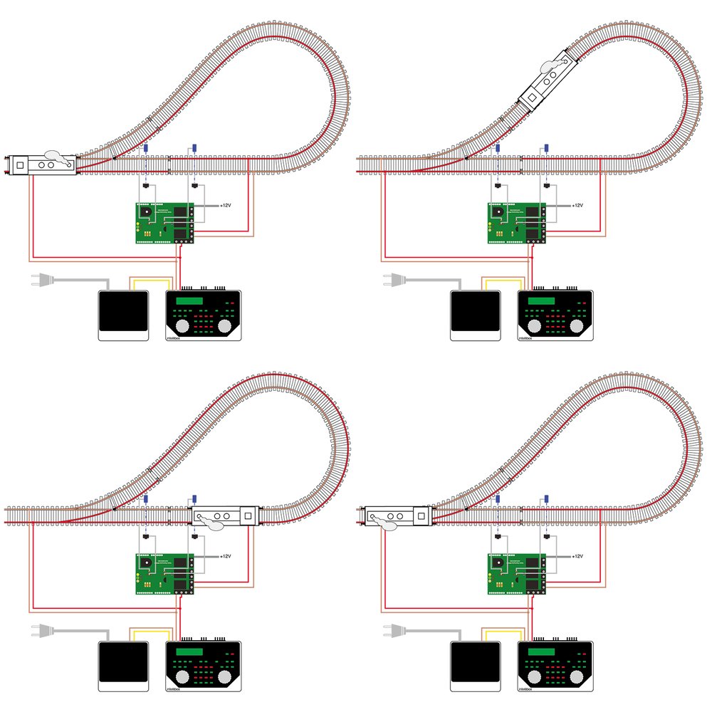 
                      
                        Kehrschleifenmodul mit Arduino (PCB zum Selbstbau)
                      
                    