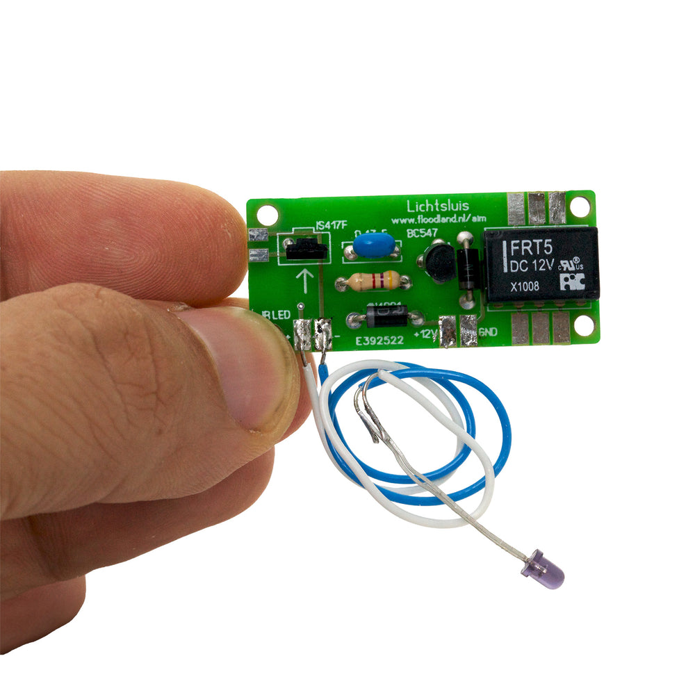 
                      
                        Light barrier with relay (PCB for DIY)
                      
                    