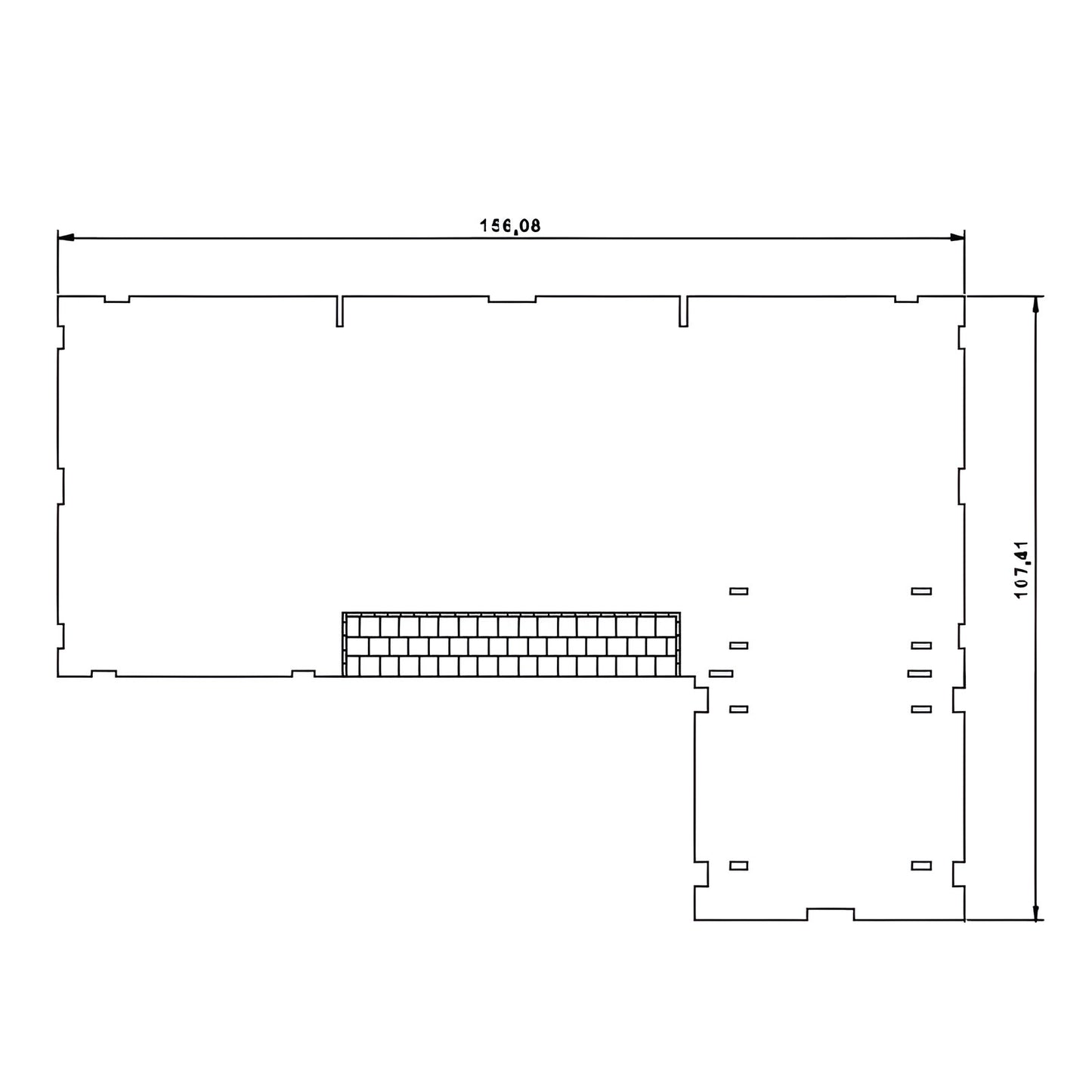 De Goede Verwachting - hoofdgebouw met losperron
