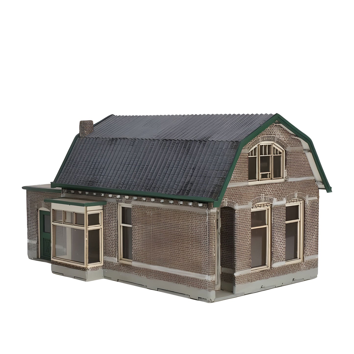 Woning met mansardedak