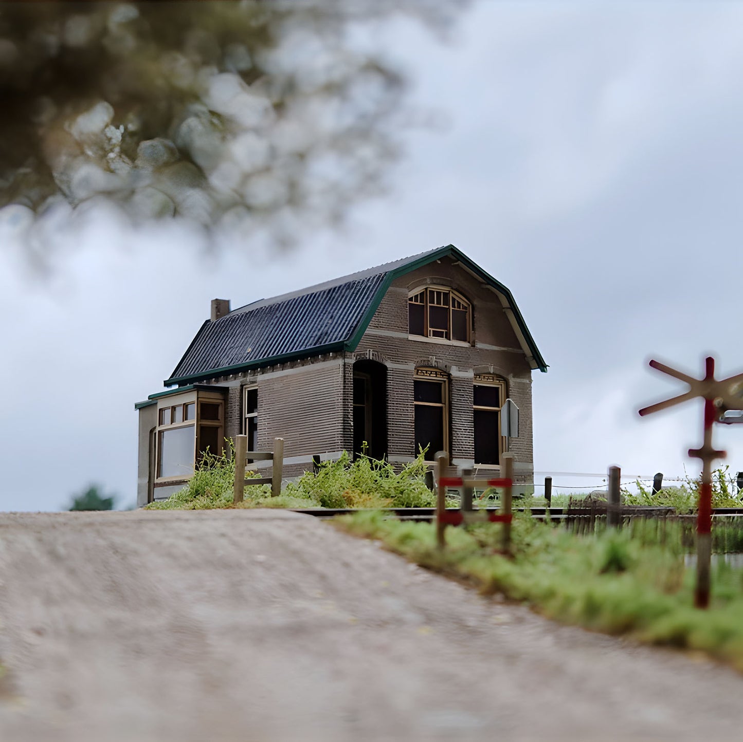 Woning met mansardedak