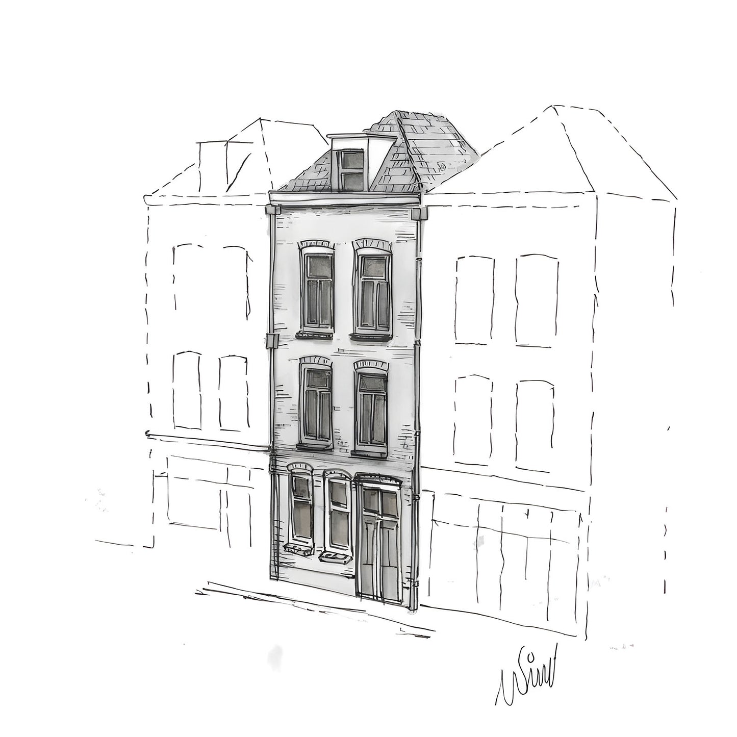 Aegidiusstraat ground floor house