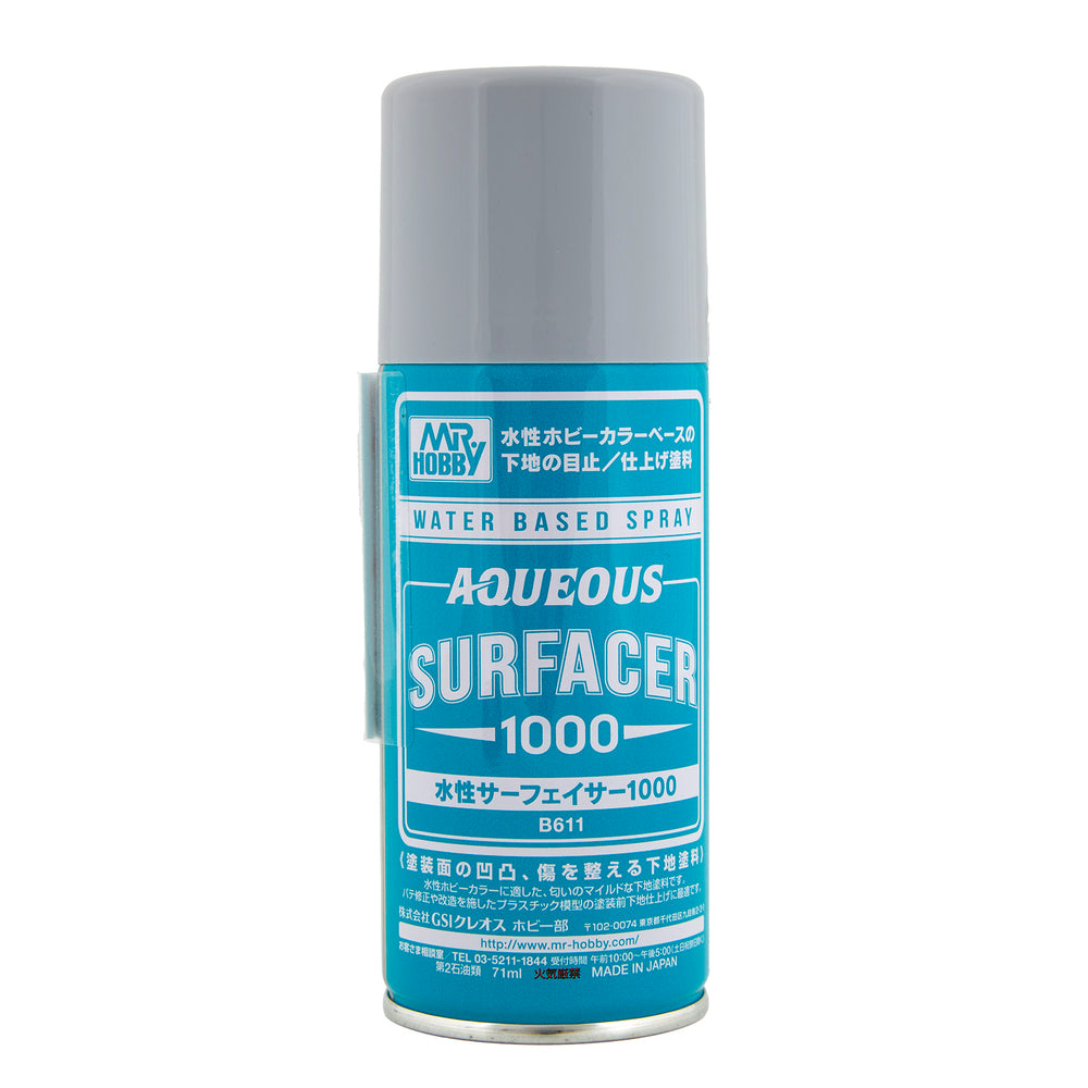 Aqueous Surfacer 1000 primer grey spray can