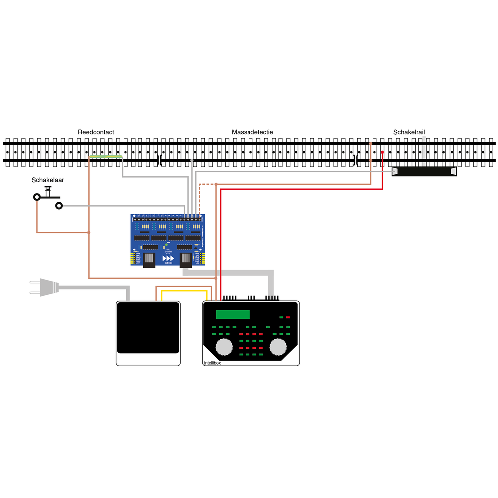 
                      
                        BMD16N | s88-N decoder met massadetectie (printplaat voor zelfbouw)
                      
                    