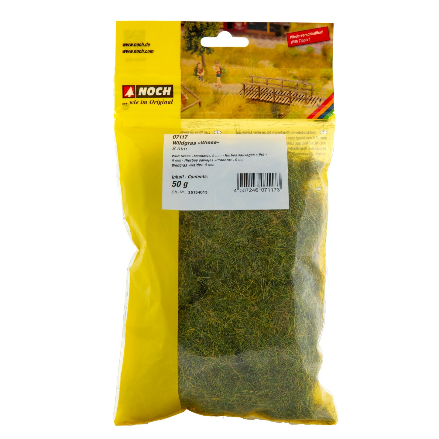 Wild grass 9 mm meadow green