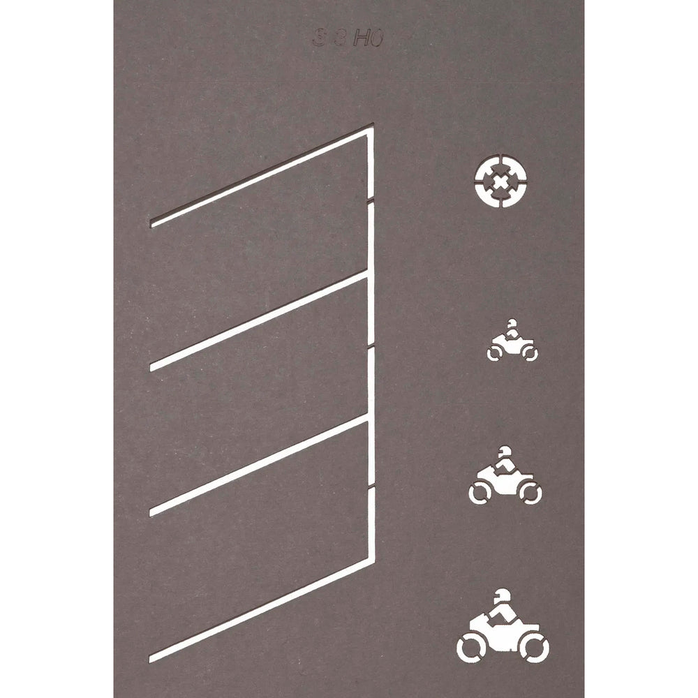 
                      
                        Road marking templates H0
                      
                    