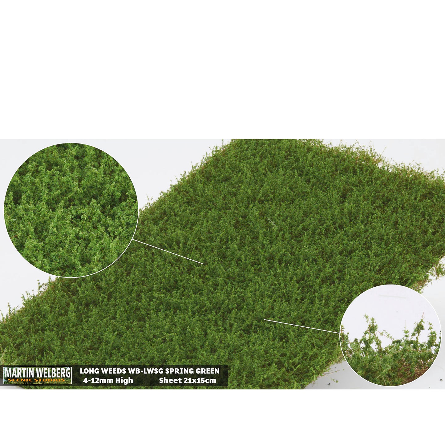 Onkruid hoog lente groen