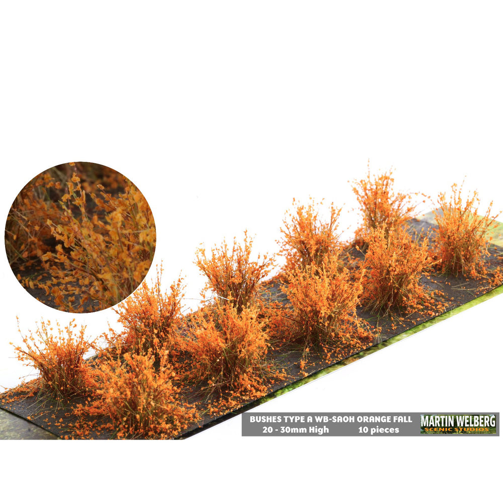 Struiken type A oranje herfst