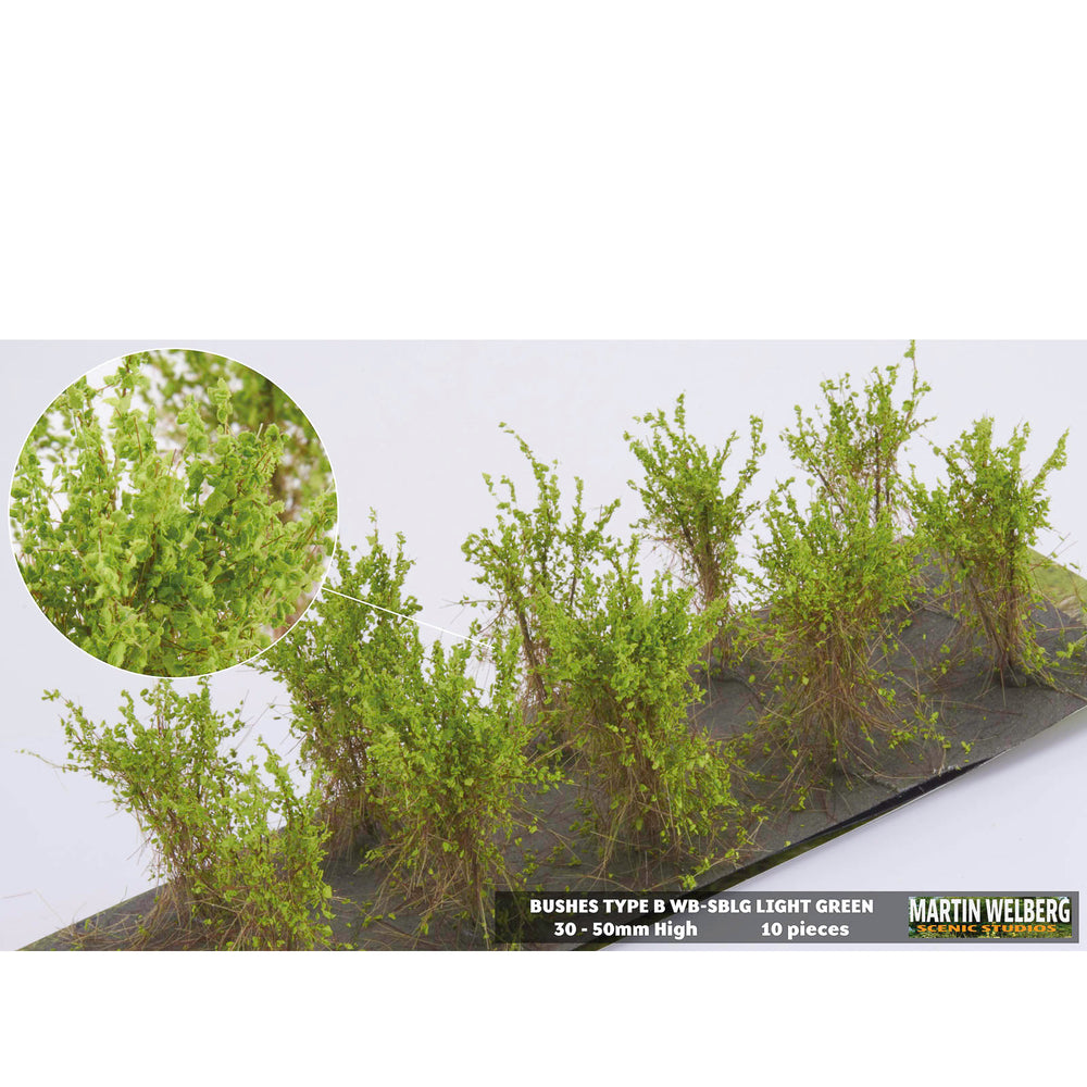 Bushes type B light green