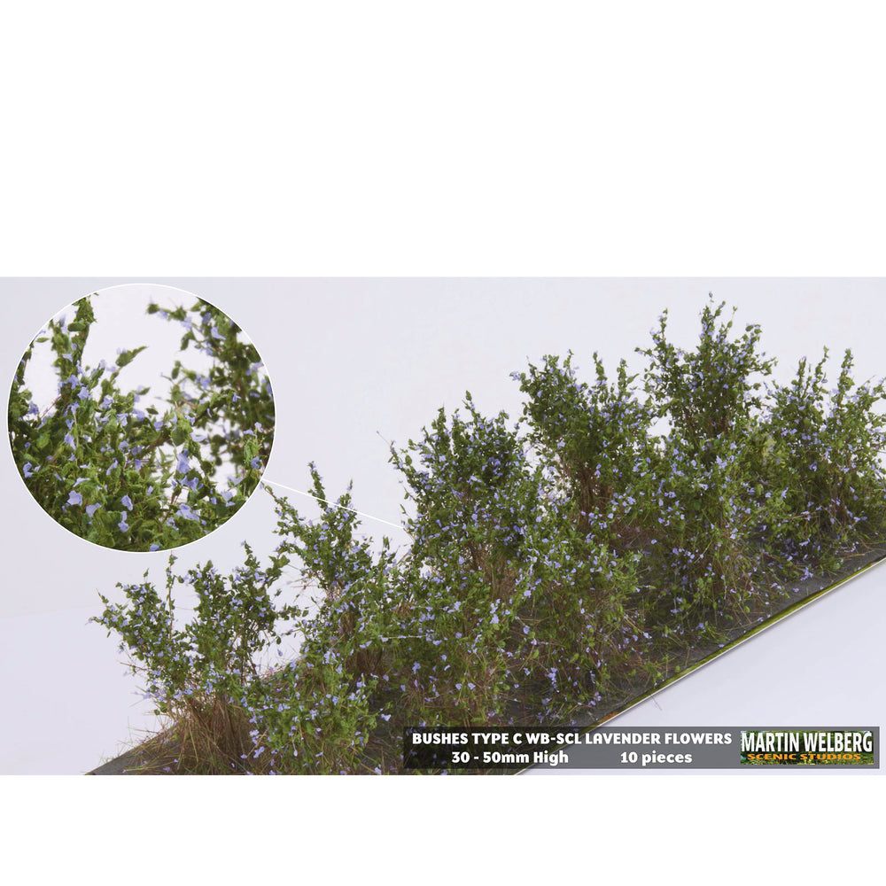 Bushes type C lavender
