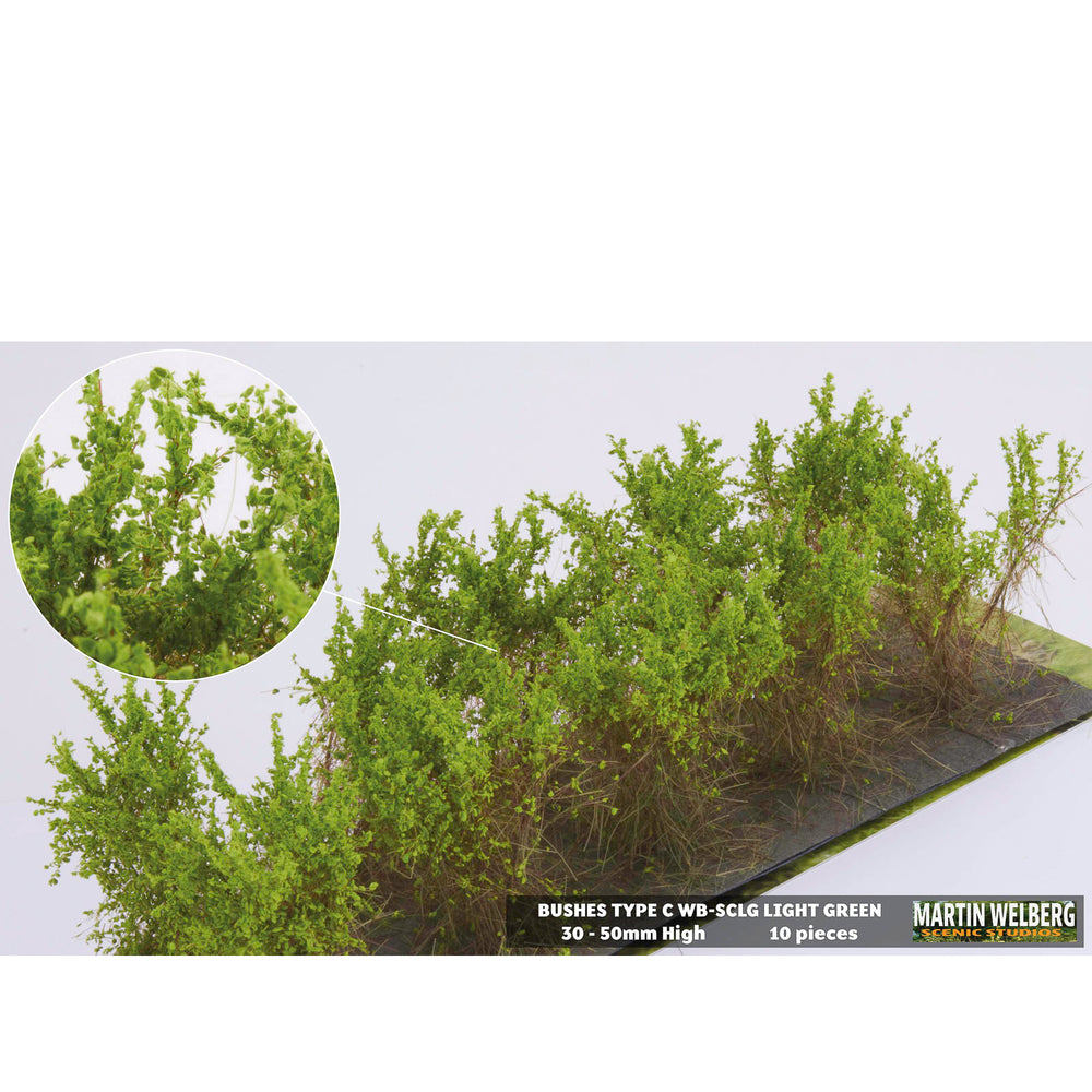 Bushes type C light green