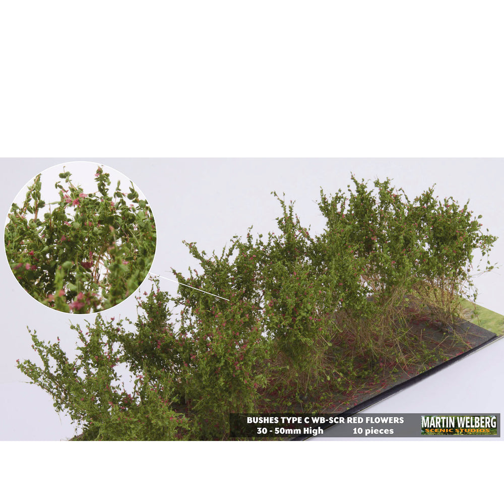 Bushes type C red