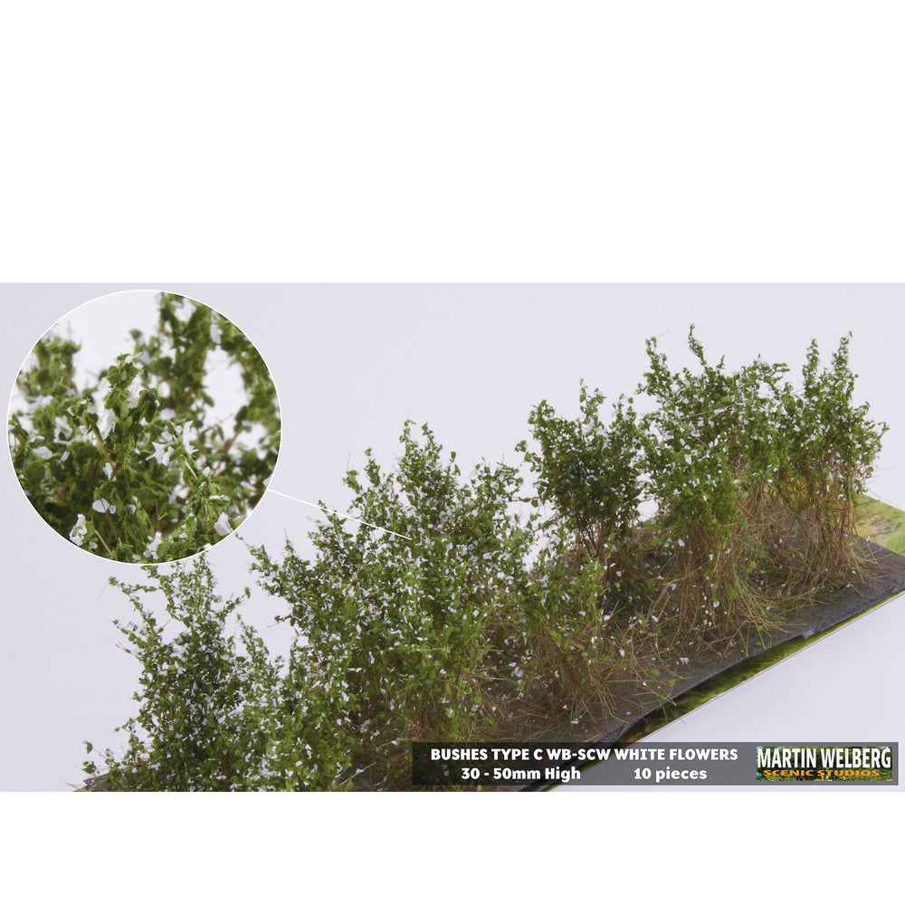 Bushes type C white
