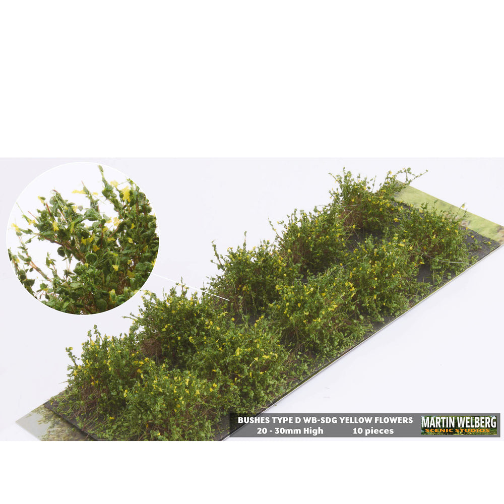 Bushes type D yellow