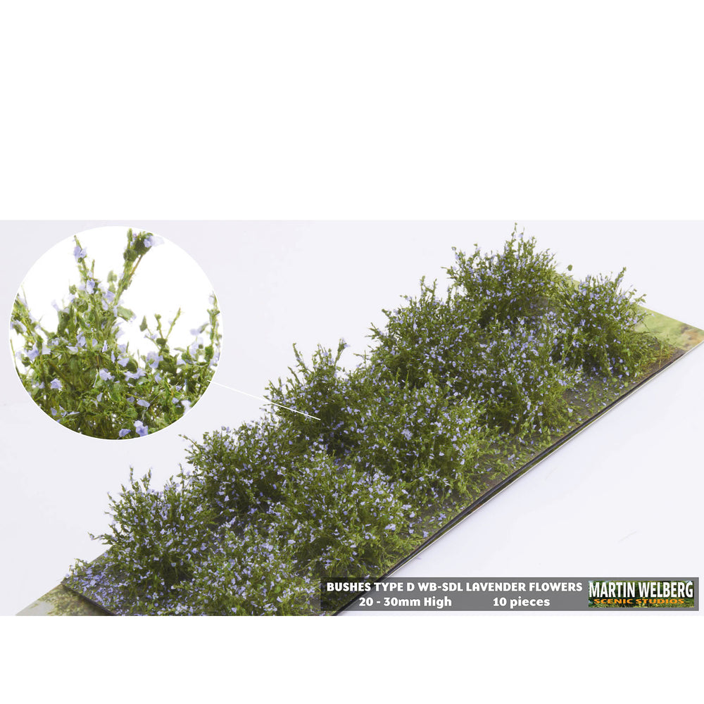 Bushes type D lavender