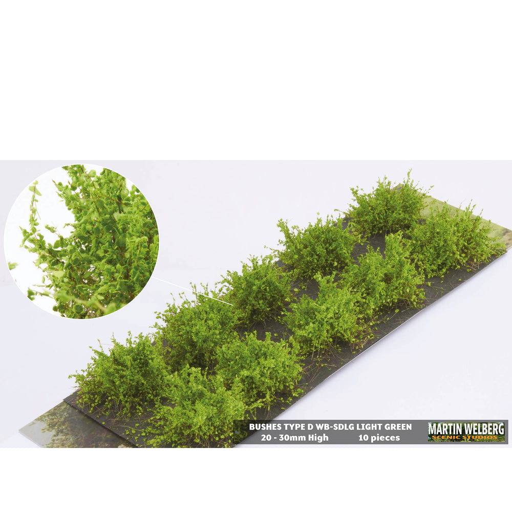 Bushes type D light green