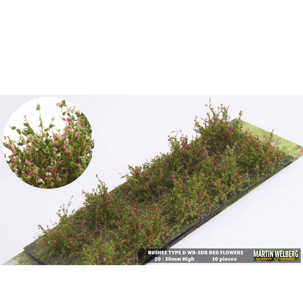Bushes type D red