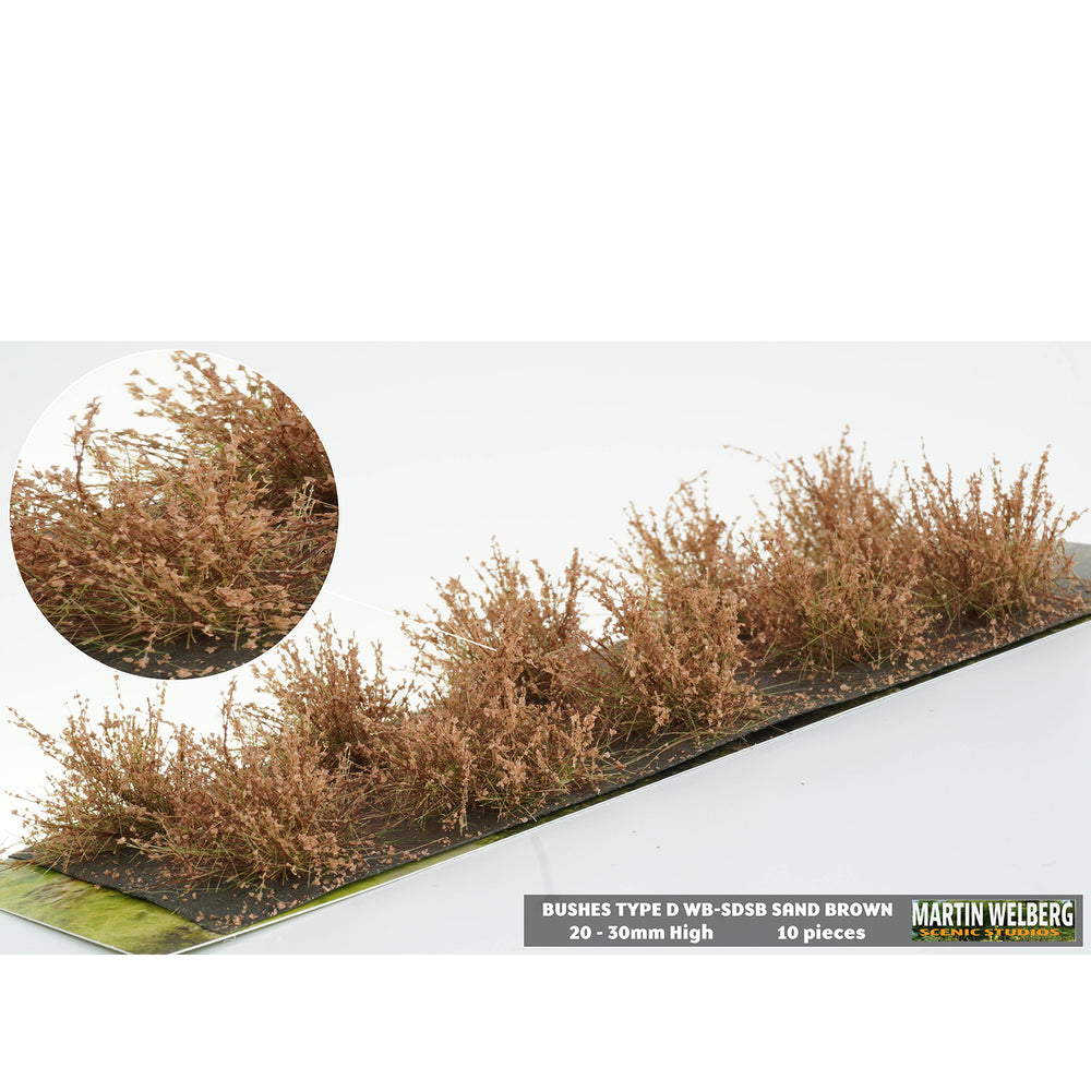 Bushes type D sandstone brown