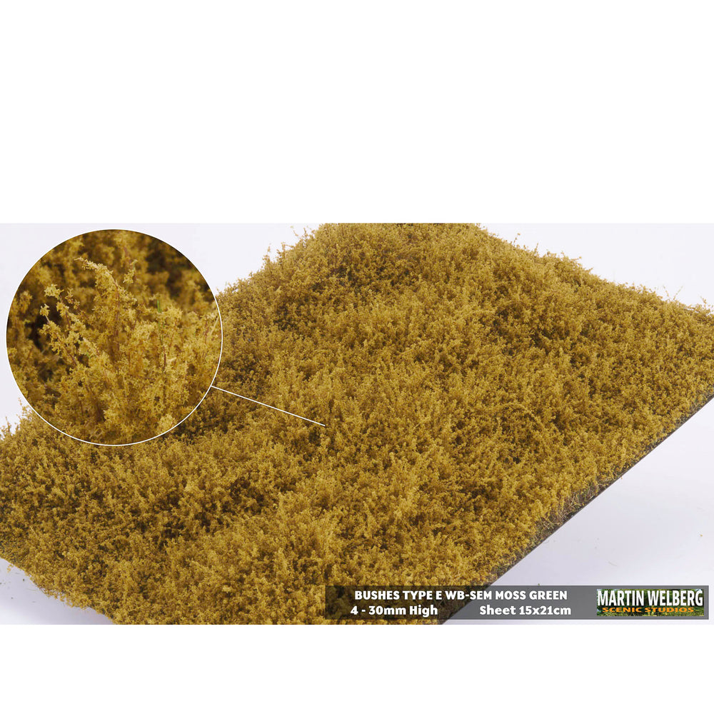 Shrubs type E moss green