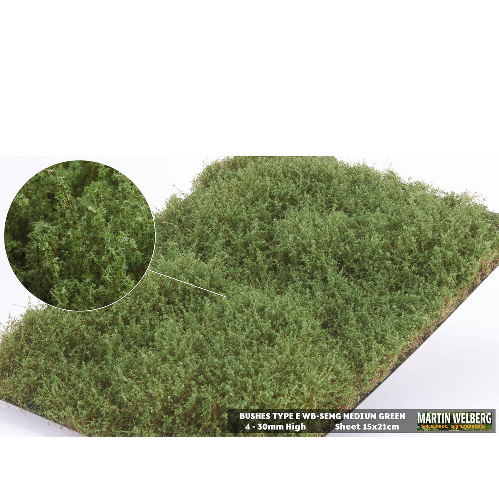 Shrubs type E medium green