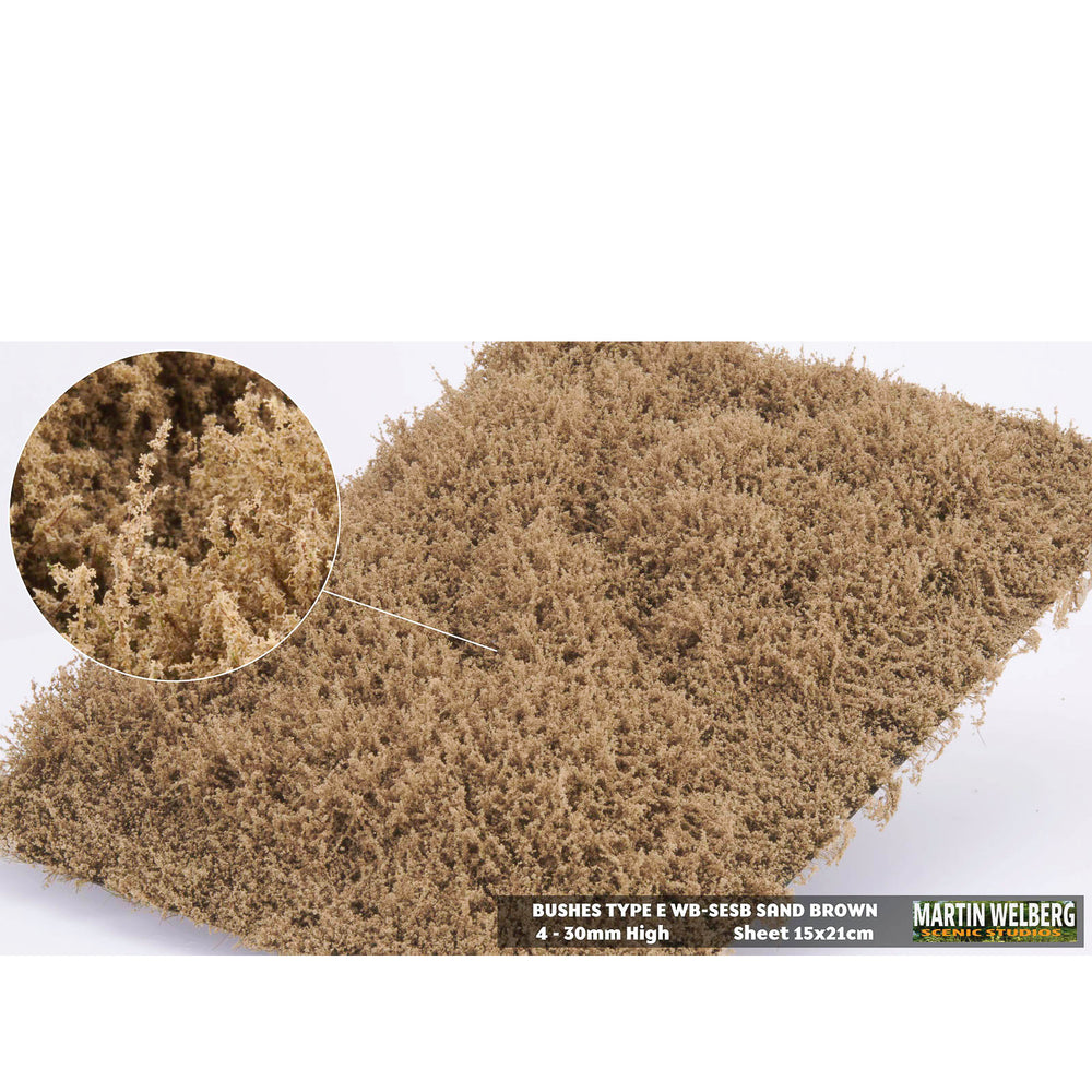 Shrubs type E sand brown