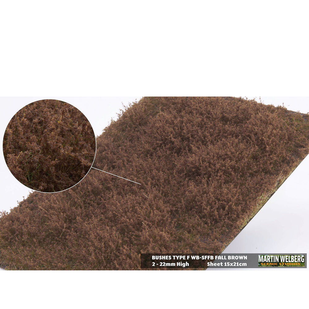Shrubs type F autumn brown