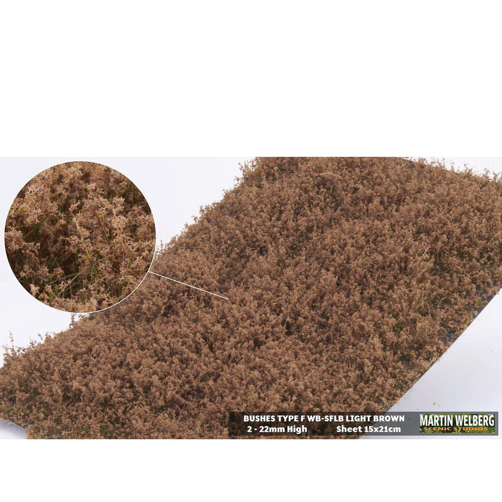 Shrubs type F light brown