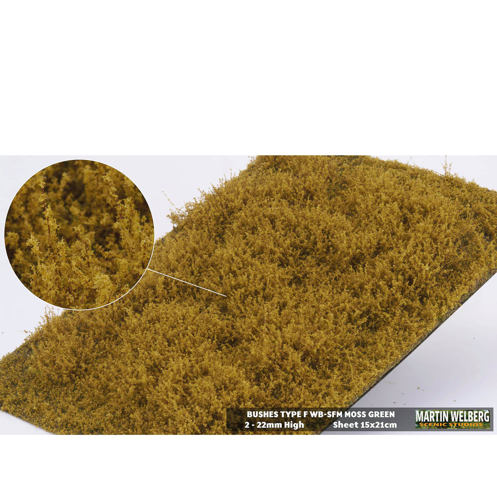 Shrubs type F moss green