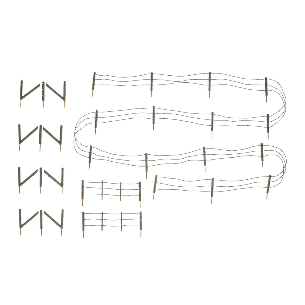 Fence: barbed wire
