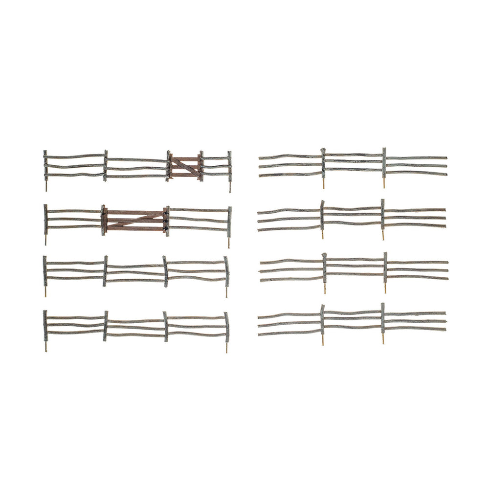 Fence: logs