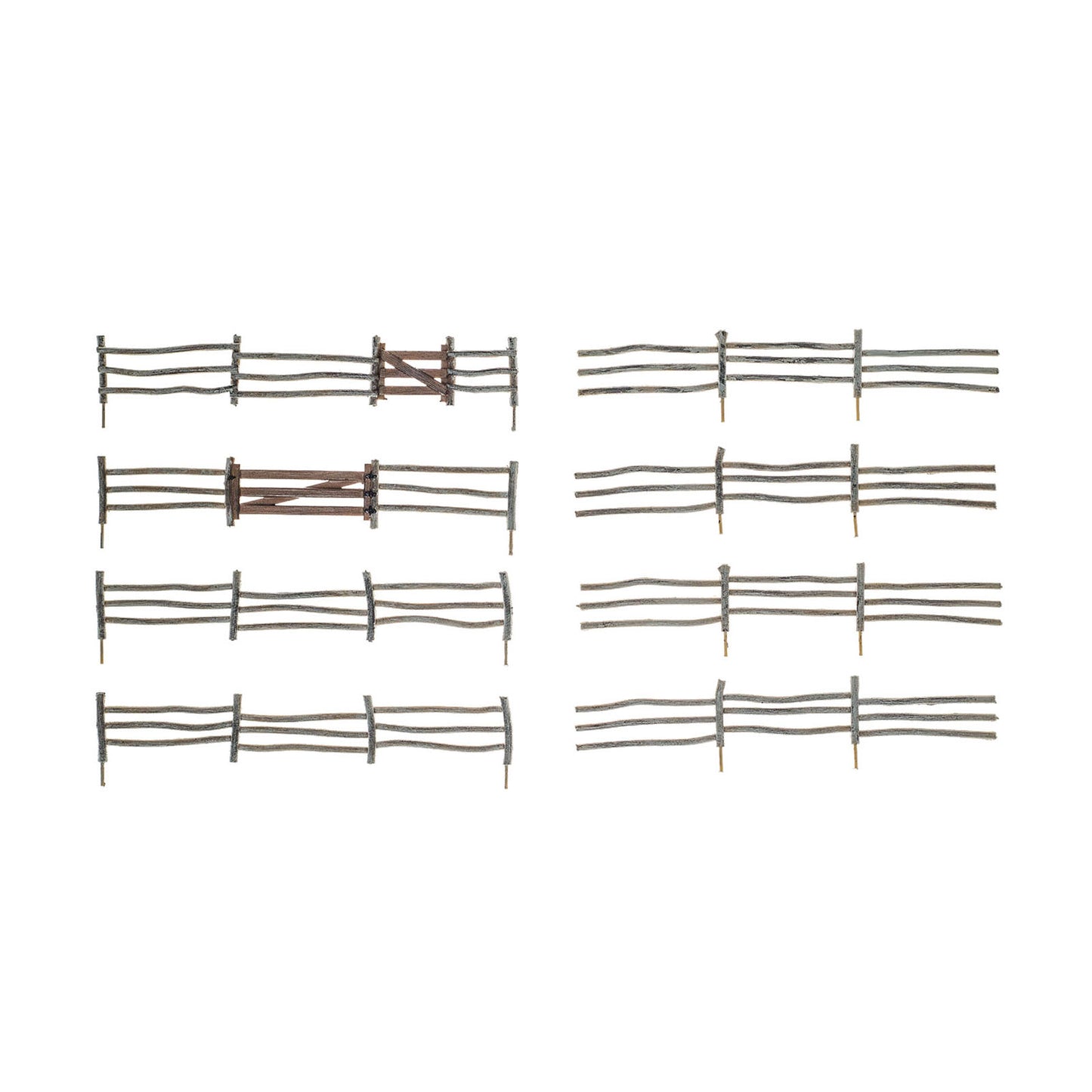 Fence: logs