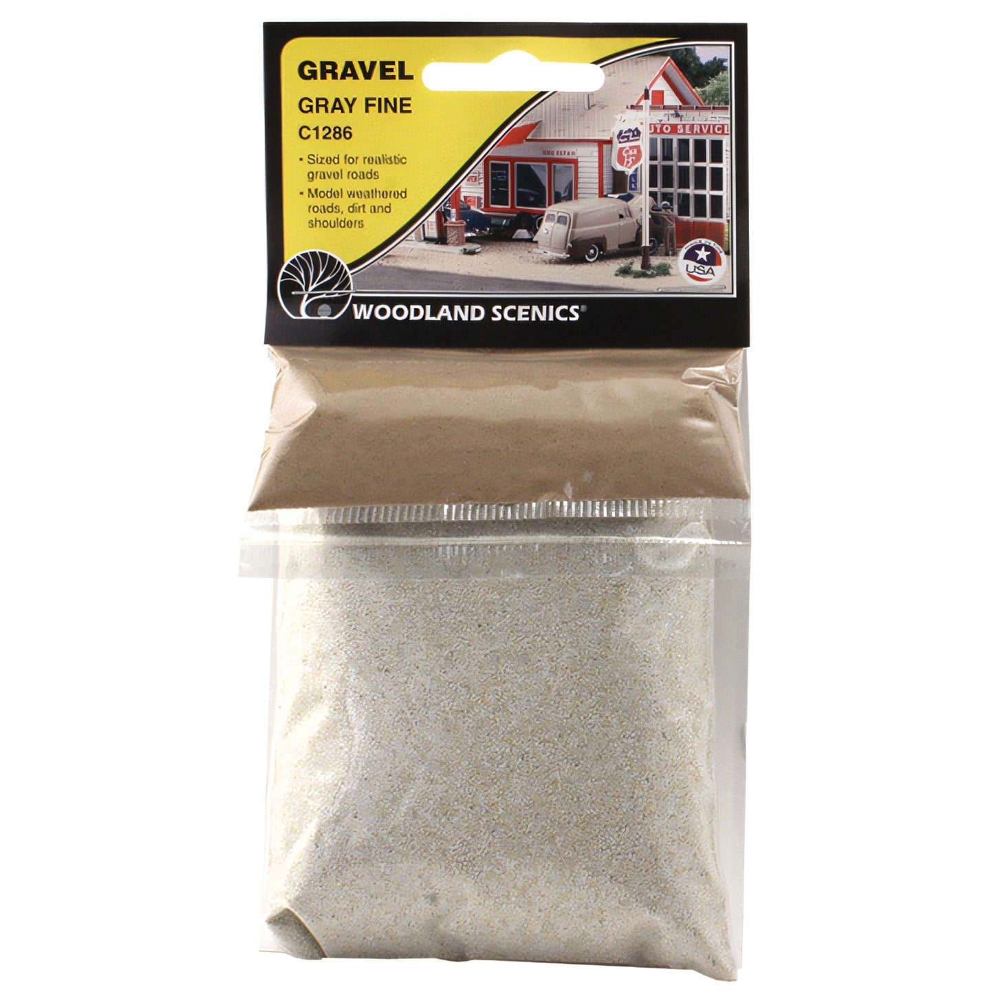 Gravel grijs fijn
