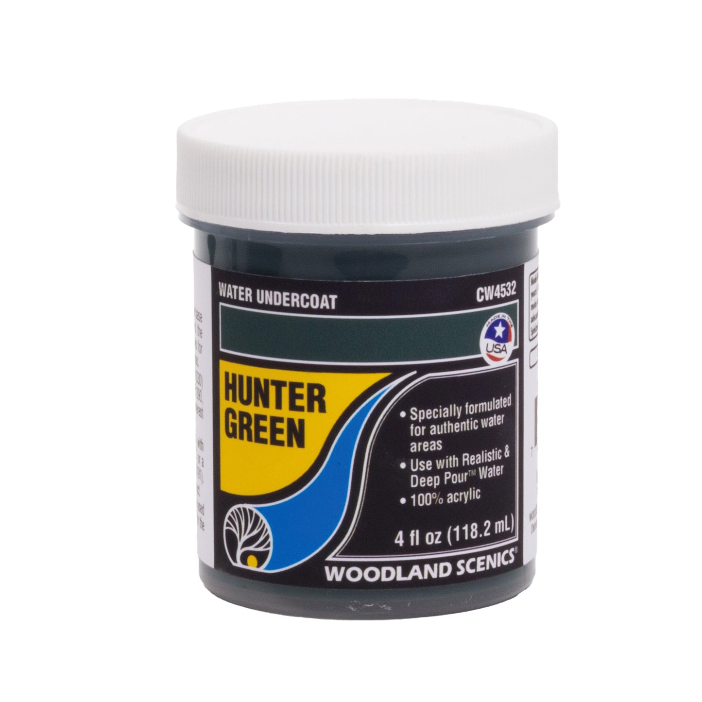 Water Undercoat Hunter Green